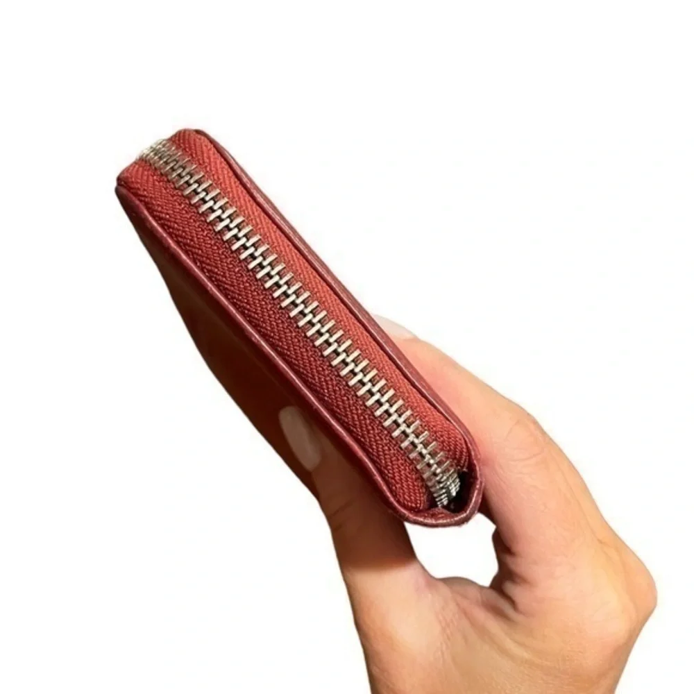Liebeskind‎ Berlin Aissa Red Cow Leather Zip Around Wallet